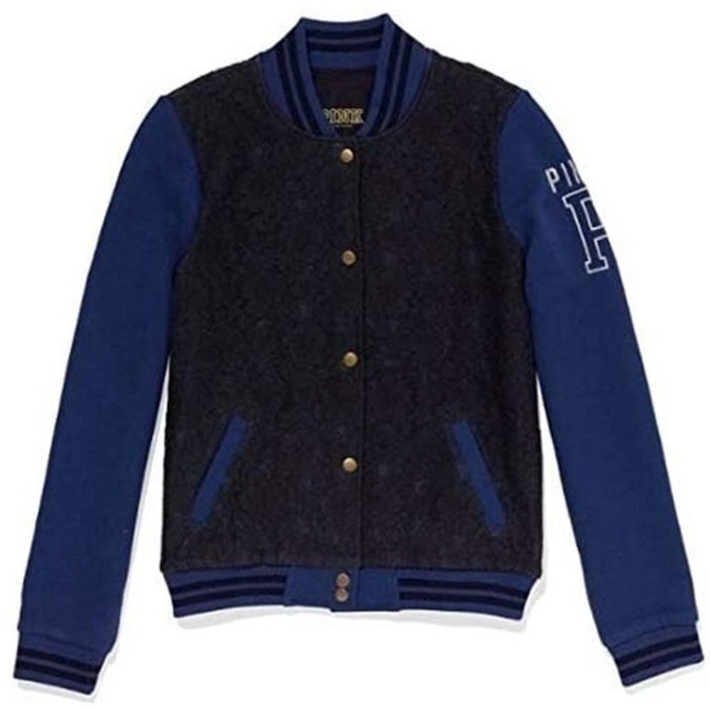 Victoria's Secret Pink Limited Ed Varsity jacket